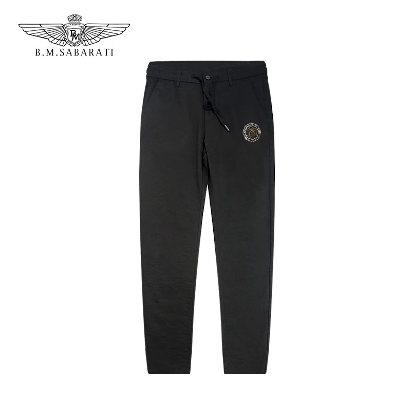 B.M.SABARATI 春夏时尚舒适透气慵懒弹力休闲裤E