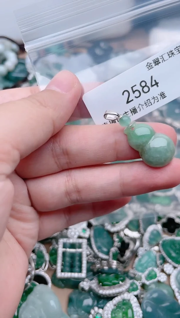 【闪购商品】翡翠颈饰未镶嵌2584.....1