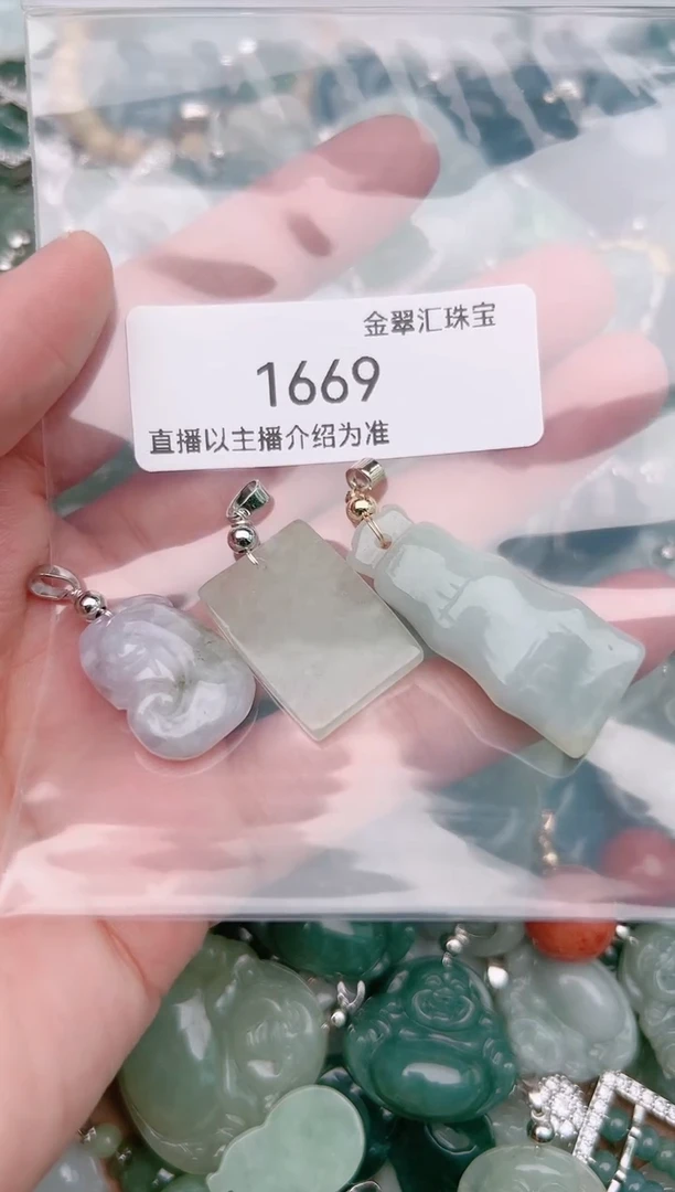 【闪购商品】翡翠颈饰未镶嵌1669......