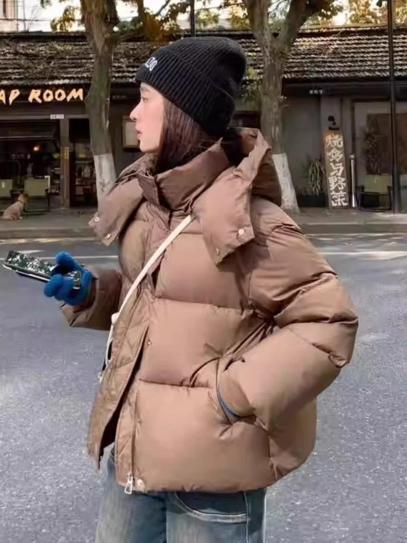 新款冬季休闲白鸭绒外套-9355