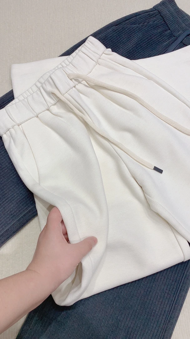 宝衣家  高品质冬款羊 毛直筒裤