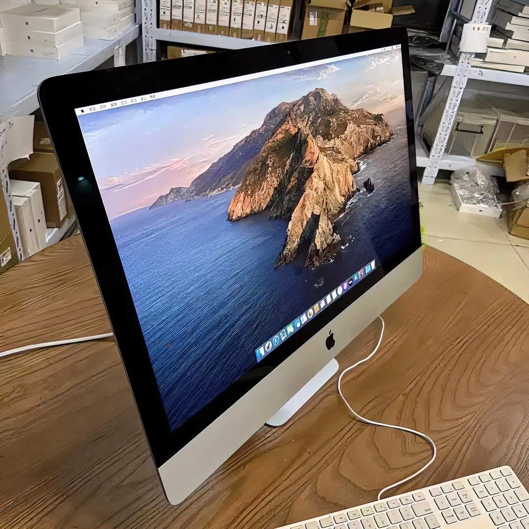 95新 Apple/苹果 iMac台式一体机超薄款办公家用剪辑游戏前台电脑