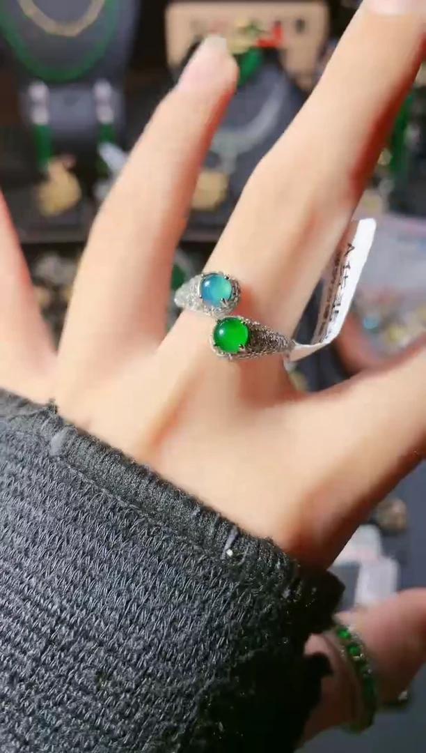 【闪购商品】翡翠戒指合金戒指
