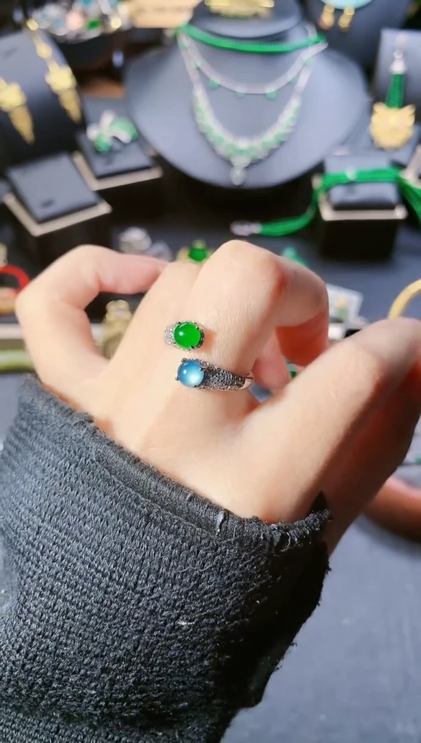 【闪购商品】翡翠戒指未镶嵌戒指