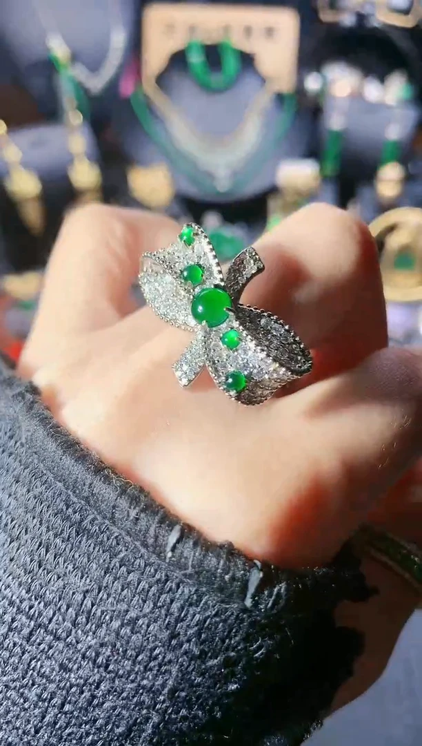 【闪购商品】翡翠戒指未镶嵌戒指