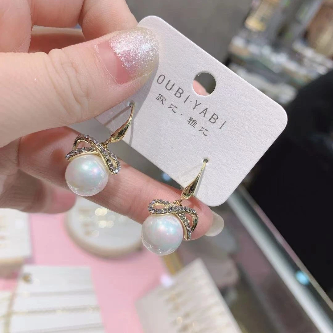 FF定制款   高品蝴蝶结耳环耳钩款（春夏）耳环