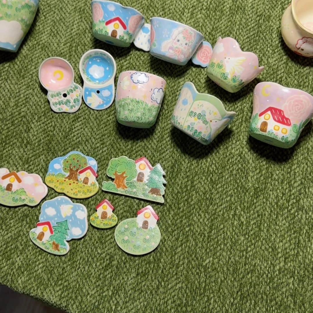 陶瓷好看杯子陶瓷