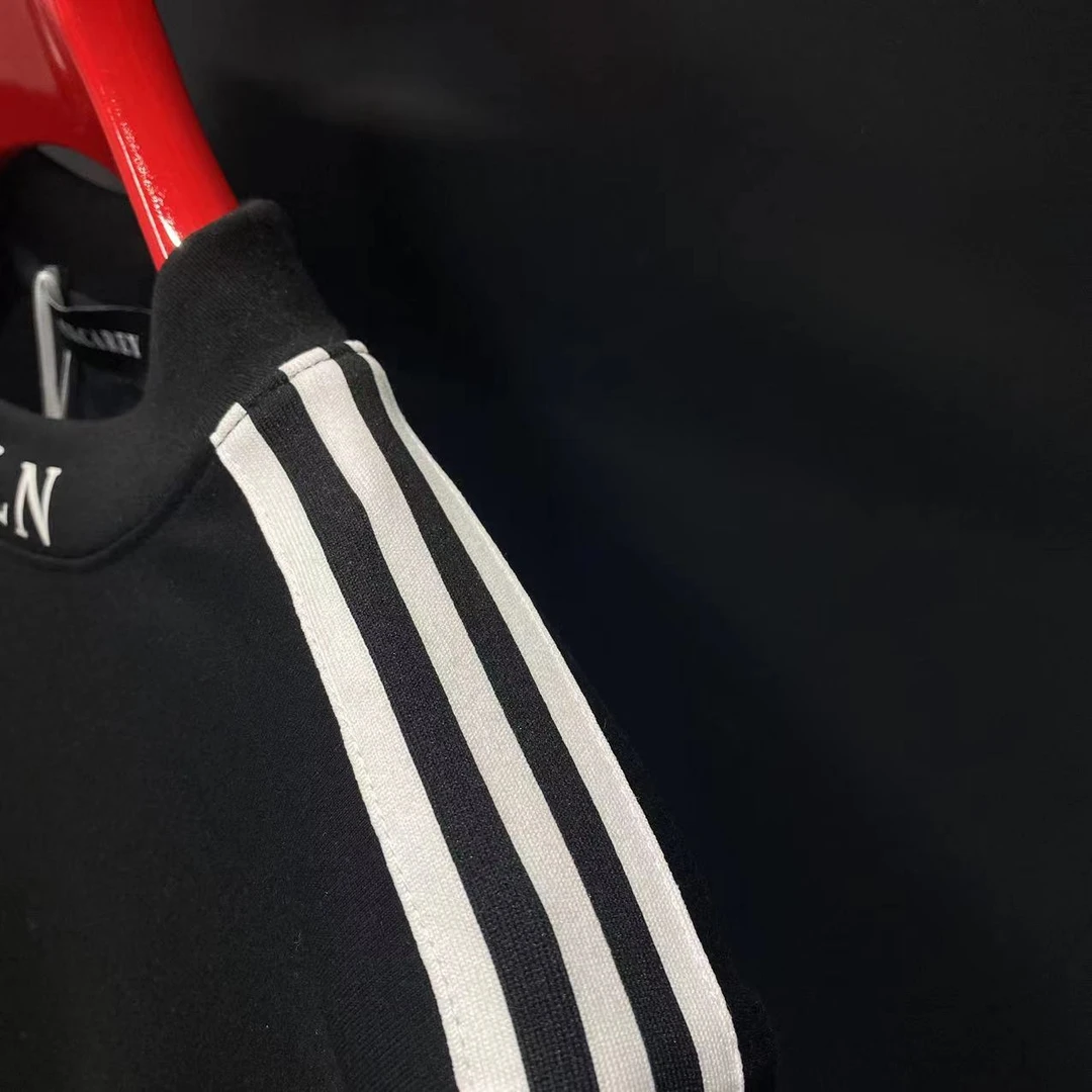 欧品男士秋季新款个性潮流外套时尚百搭休闲长袖卫衣 6309