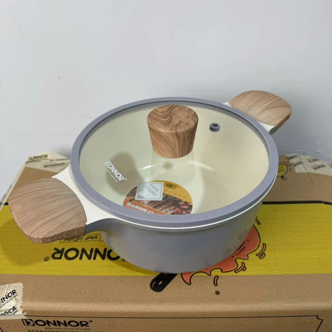 0氟不粘20纳多灰陶瓷DN富丽汤锅