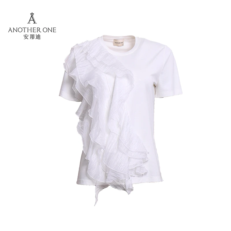 Another one小众设计别致T恤新款时尚通勤上衣#