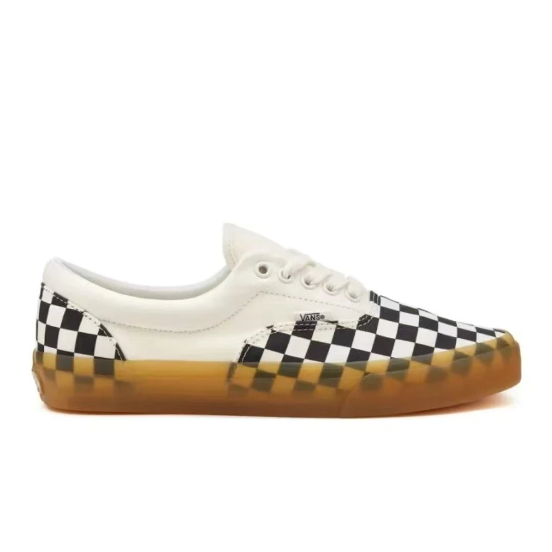 VANS胶底黑白棋盘格男女潮流休闲板鞋VN0A4BV41KP