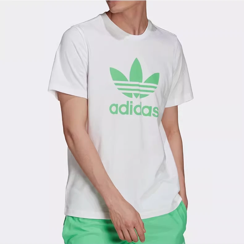 adidas/阿迪达斯三叶草男女时尚运动休闲圆领T恤H06640