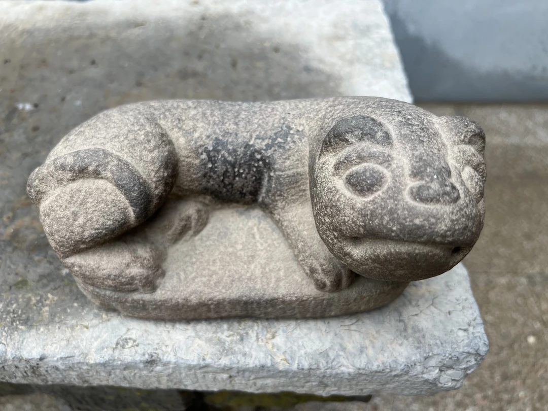 小石虎   沙石  高11 底座长17宽9