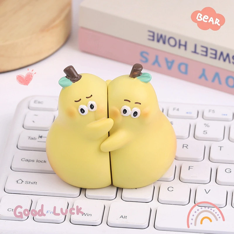 创意可爱不梨不弃桌面摆件卡通礼物七夕情人节送女朋友闺蜜