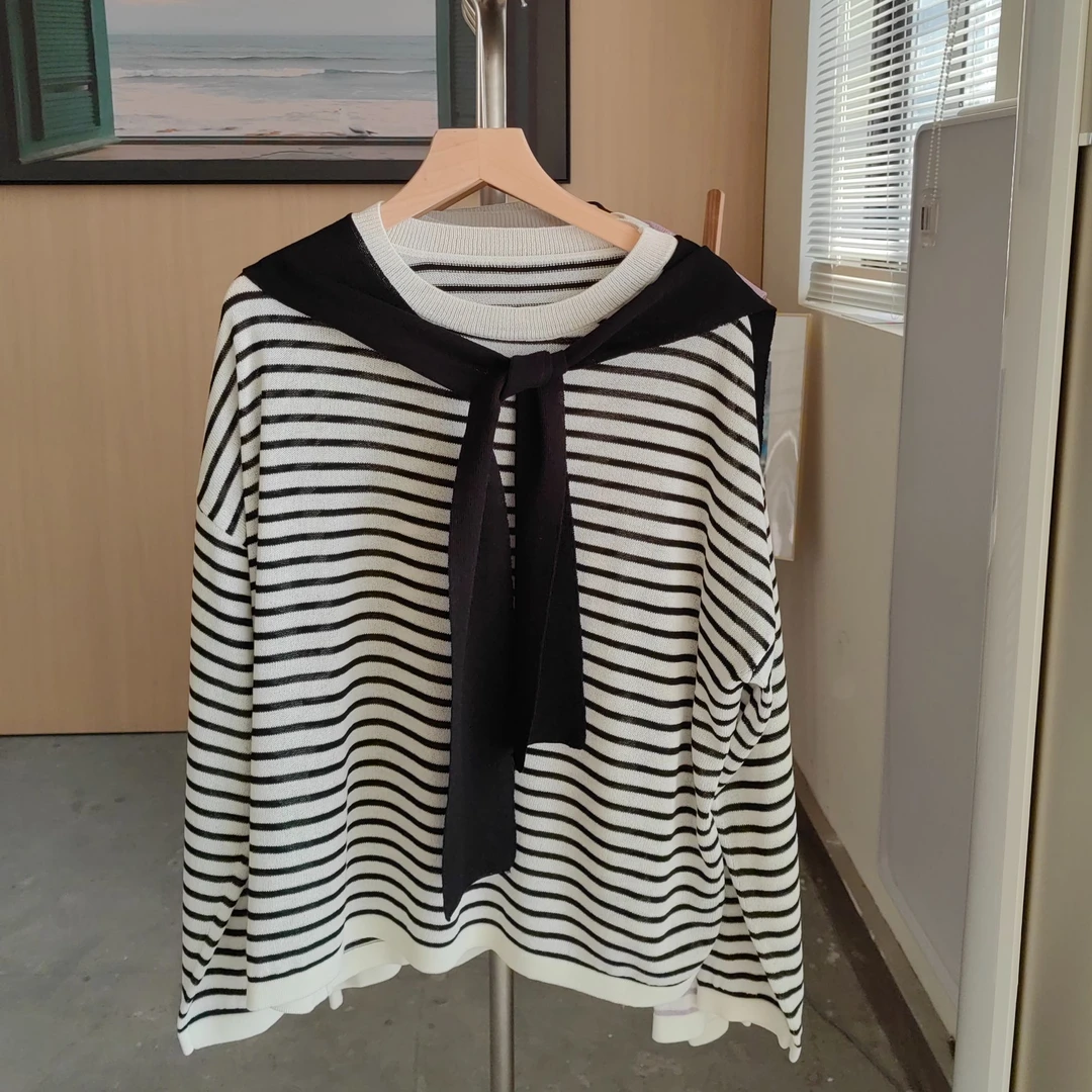 A300-A399春夏针织开衫打底T恤