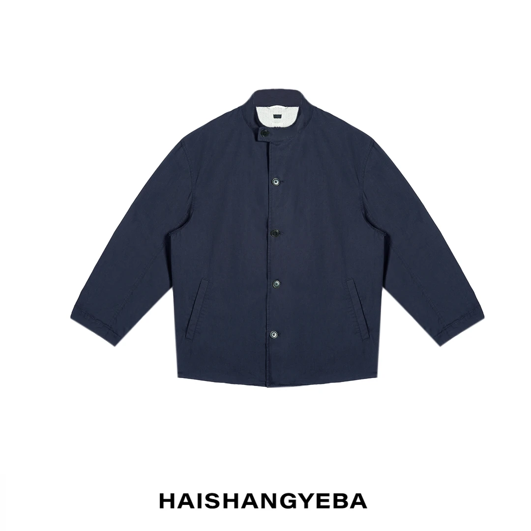 【海上叶爸】新款2024春秋百搭棉男女同款休闲宽松夹克外套
