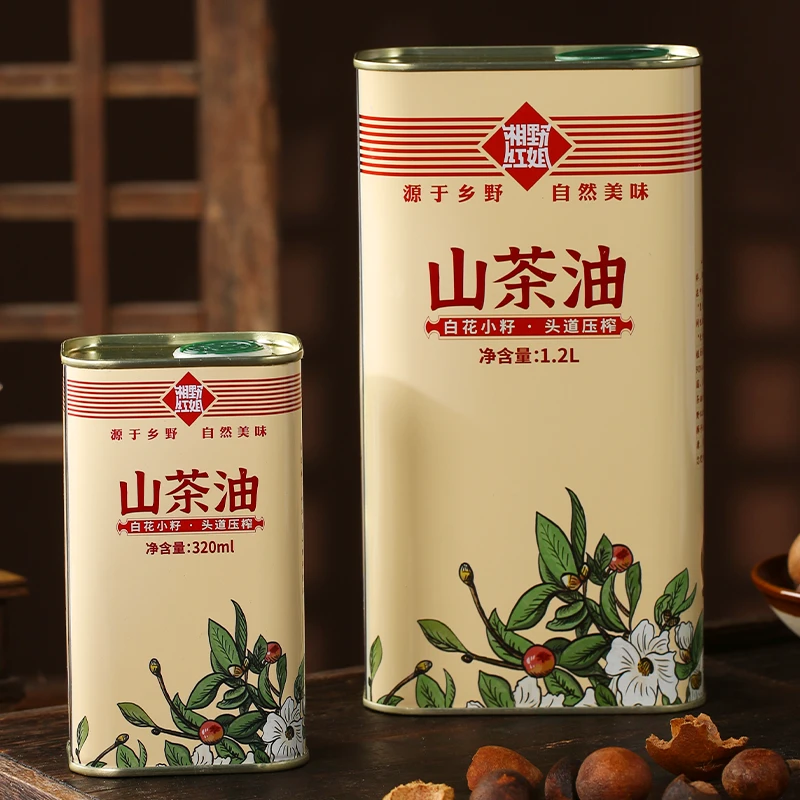 湘野红姐【直播专属】湘野红姐山茶油（健康烹饪套餐）320ml/1.2L