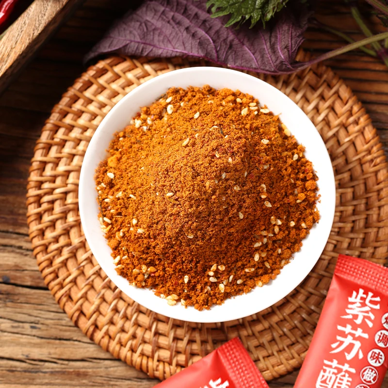 【湘野红姐】紫苏撒料烧烤料干碟料辣椒面