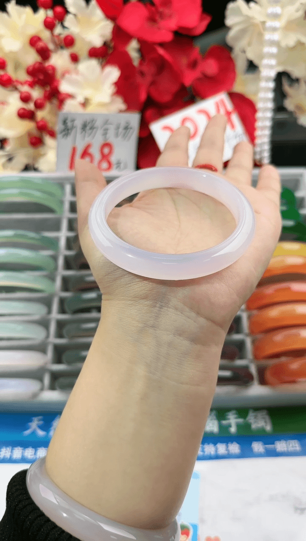 【闪购商品】玛瑙/玉髓手镯未镶嵌513-62+