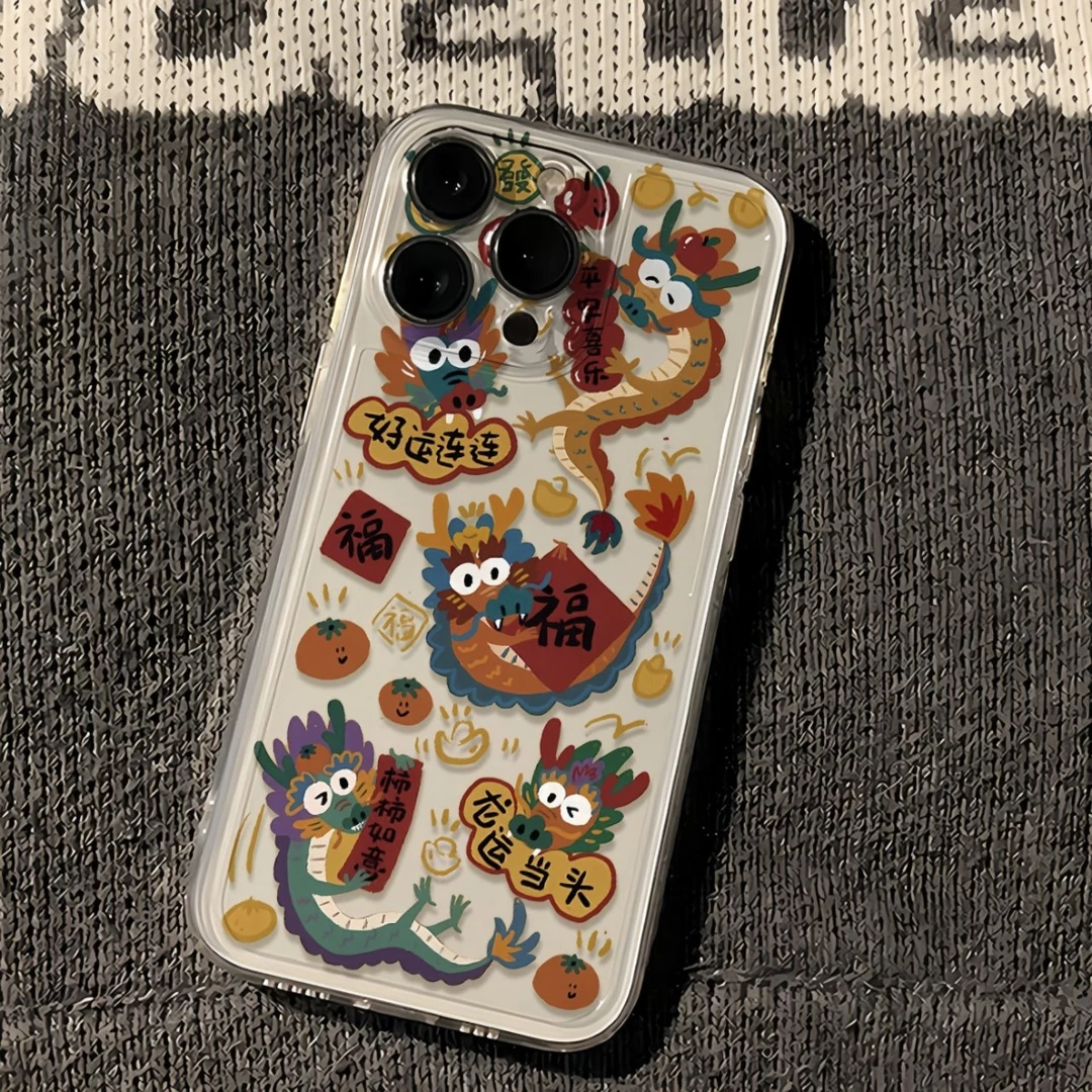 龙运当头iPhone15苹果13机壳11/14全包12太空壳华为vivo小米oppo