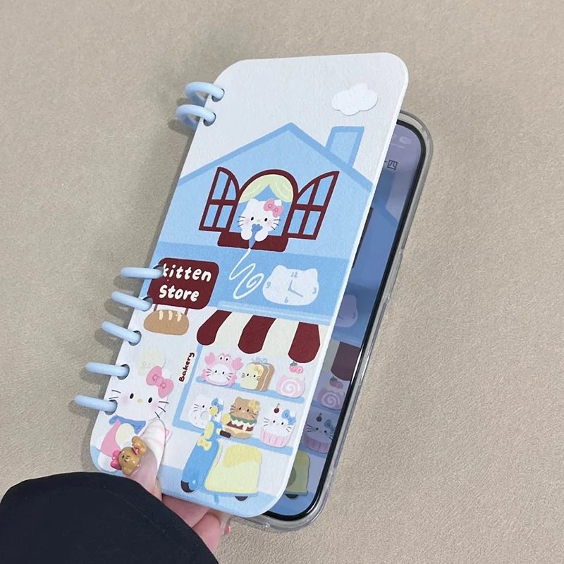 翻盖笔记本KT商店适用iPhone13/15promax苹果16手机壳11/14新款12