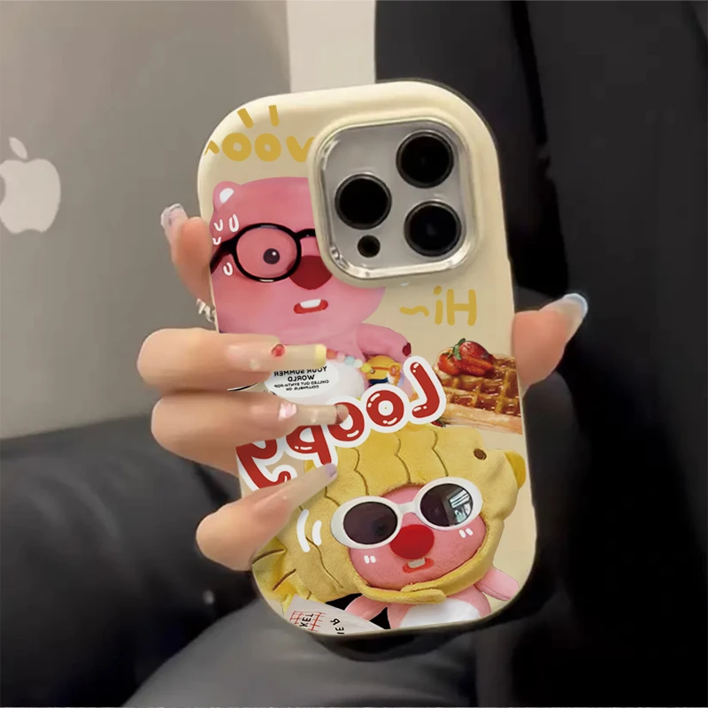 ins趣味露比iPhone13promax苹果15手机壳11卡通14/12防摔XS少女XR