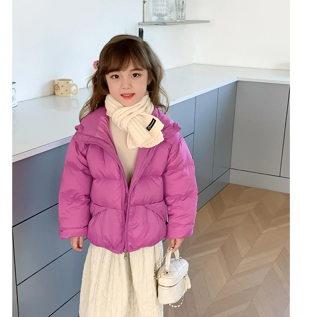 往大拍一个码偏小~【糯米丸子】暖洋人Y002短款儿童羽绒服