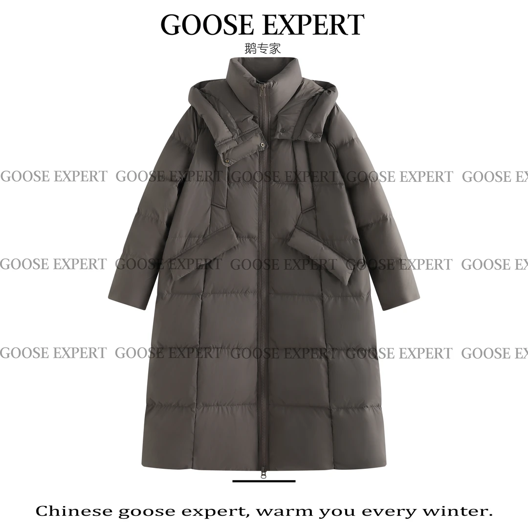 【Goose Expert】鹅专家 暖宝宝泡芙款鹅绒服J24569