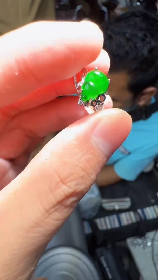 【闪购商品】翡翠戒指未镶嵌戒指1