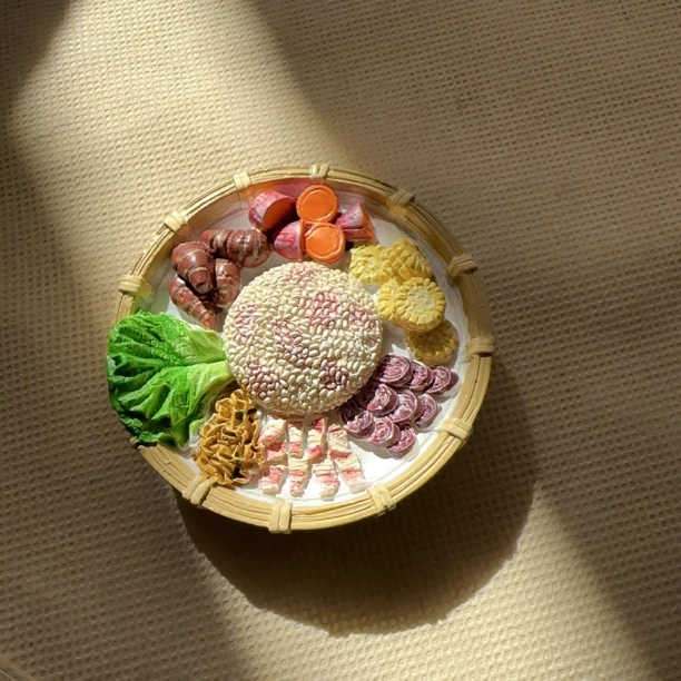 立体磁性树脂冰箱贴 仿真冰箱贴