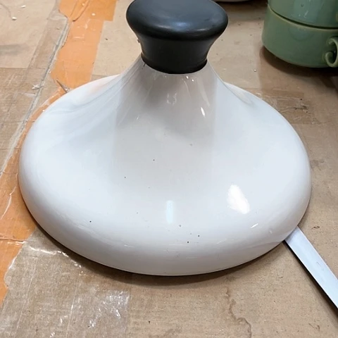 微瑕，不能明火，口径23.5厘米，472