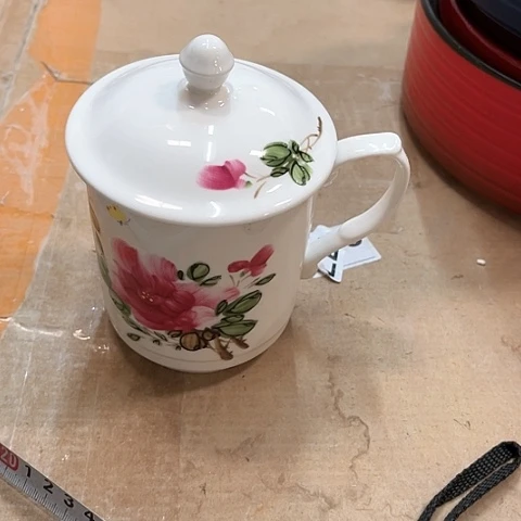 微瑕，不能明火，口径9厘米，高度10，461