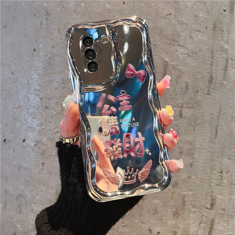 适用【华为nova10】手机壳公主请发财nova10pro软硅胶网红女款防摔