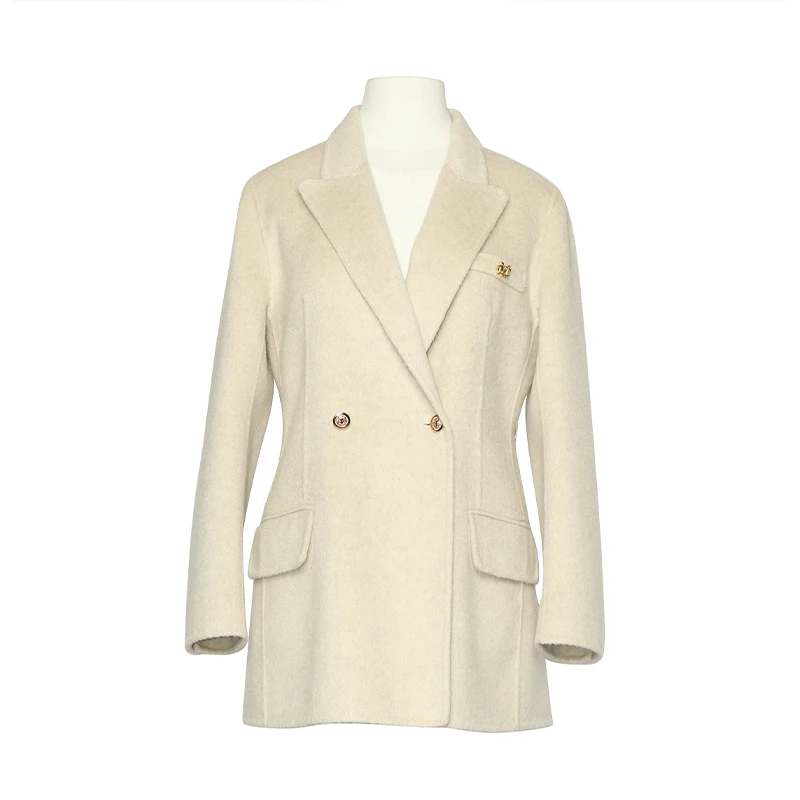 【品牌】商场同款新品毛呢大衣N2110A24322