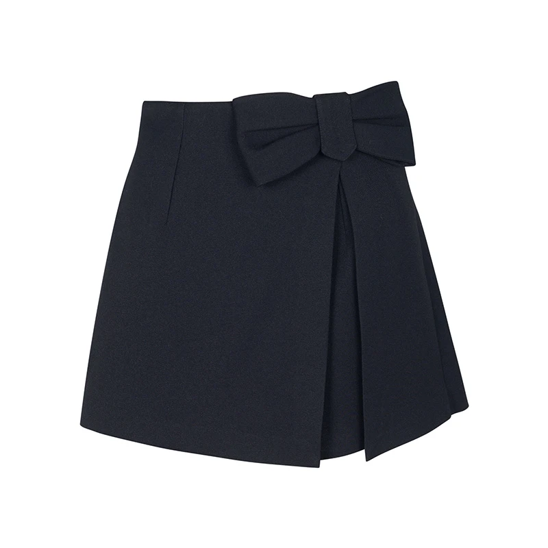 【白姐专属】商场同款冬季新品不规则蝴蝶结裙裤N1810A34651