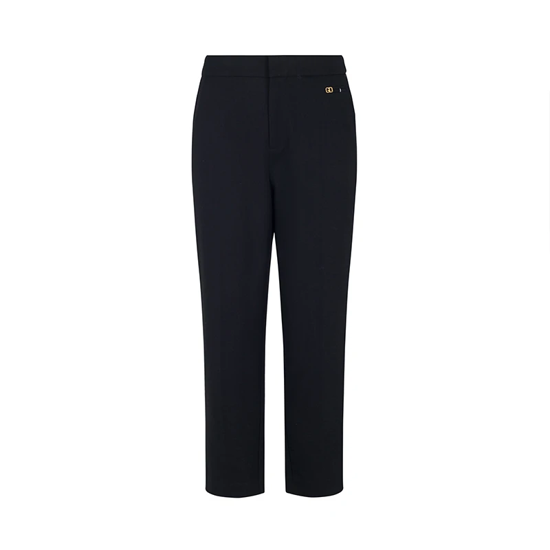 【籽言专属】商场同款新品TR面料高腰显瘦休闲西裤N138A33021