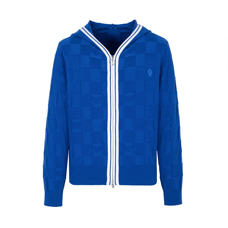 【品牌】商场同款宽松H版绵羊毛时尚针织开衫NDY8B33591