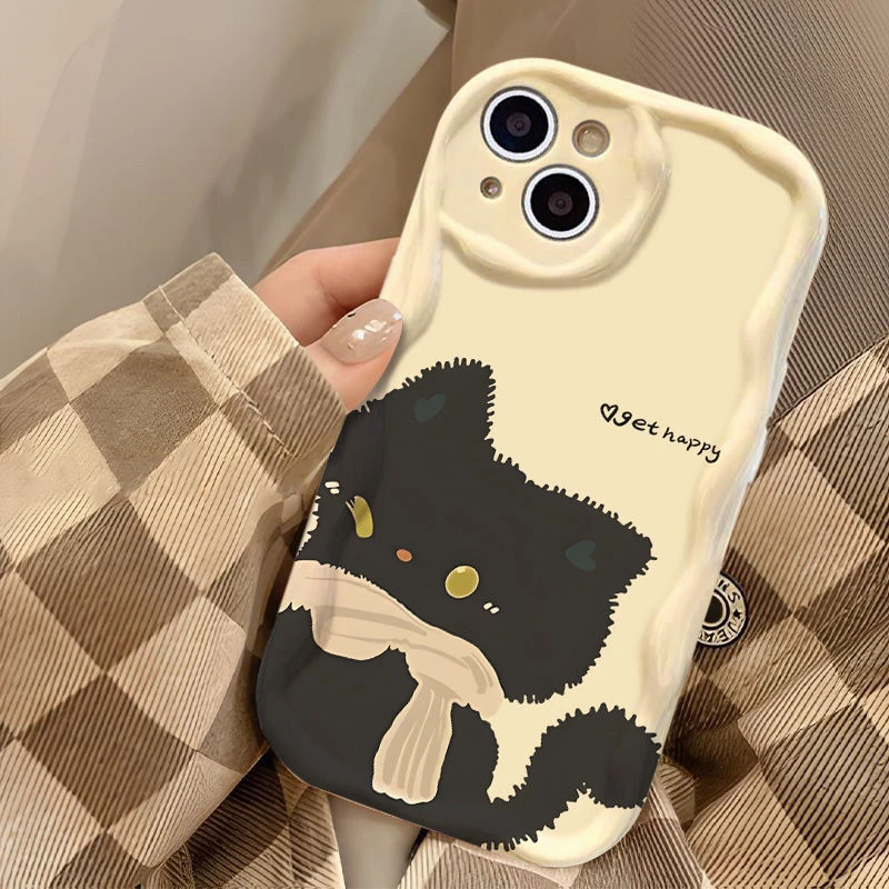 创意个性苹果15iphone14华为vivo小米oppo手机壳卡通全包荣耀软壳