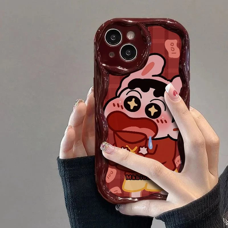新款苹果iphone15软壳OPPO荣耀华为小米vivo奶油手机壳个性创意女