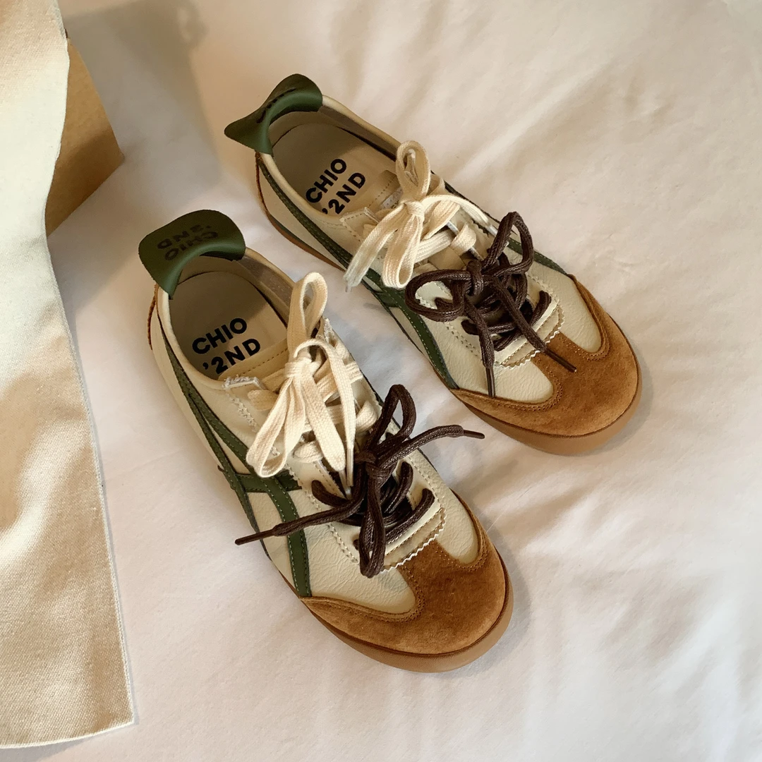 南风Chio2nd 复古阿甘德训鞋女2024软底运动休闲鞋