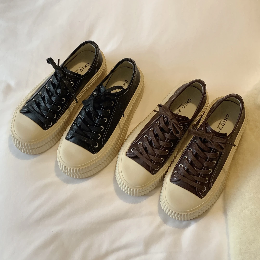 南风Chio2nd 帆布鞋女款2024新款增高厚底休闲板鞋