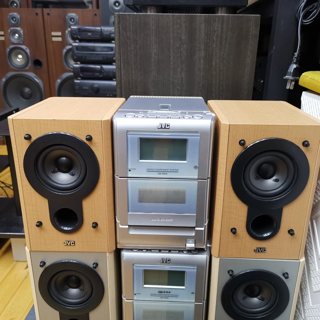 JVC，桌面迷你音响一套，只能外接，运费自理