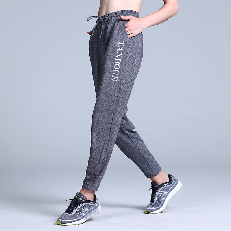 ll07添波奇运动女宽松束脚缩腿九分小个子高腰休闲夏季薄款长裤