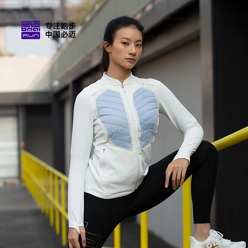 必迈跑步夹克创新保暖户外运动休闲男女短款外套FRWH009