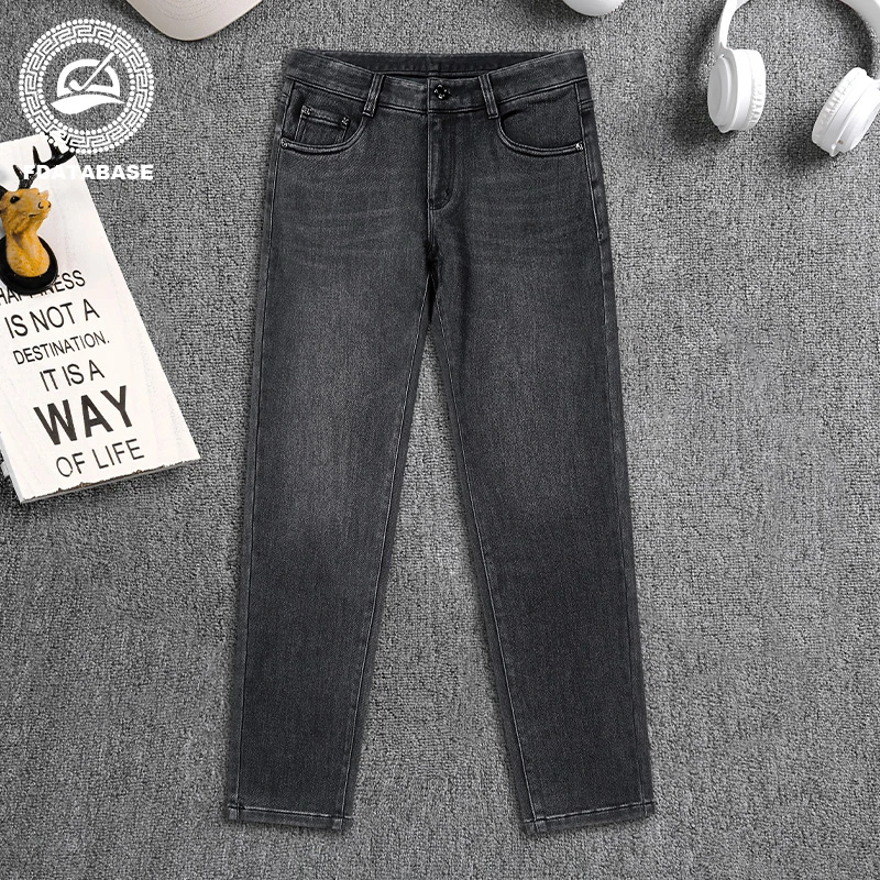 男牛仔裤子时尚休闲弹力百搭修身潮流牛仔裤