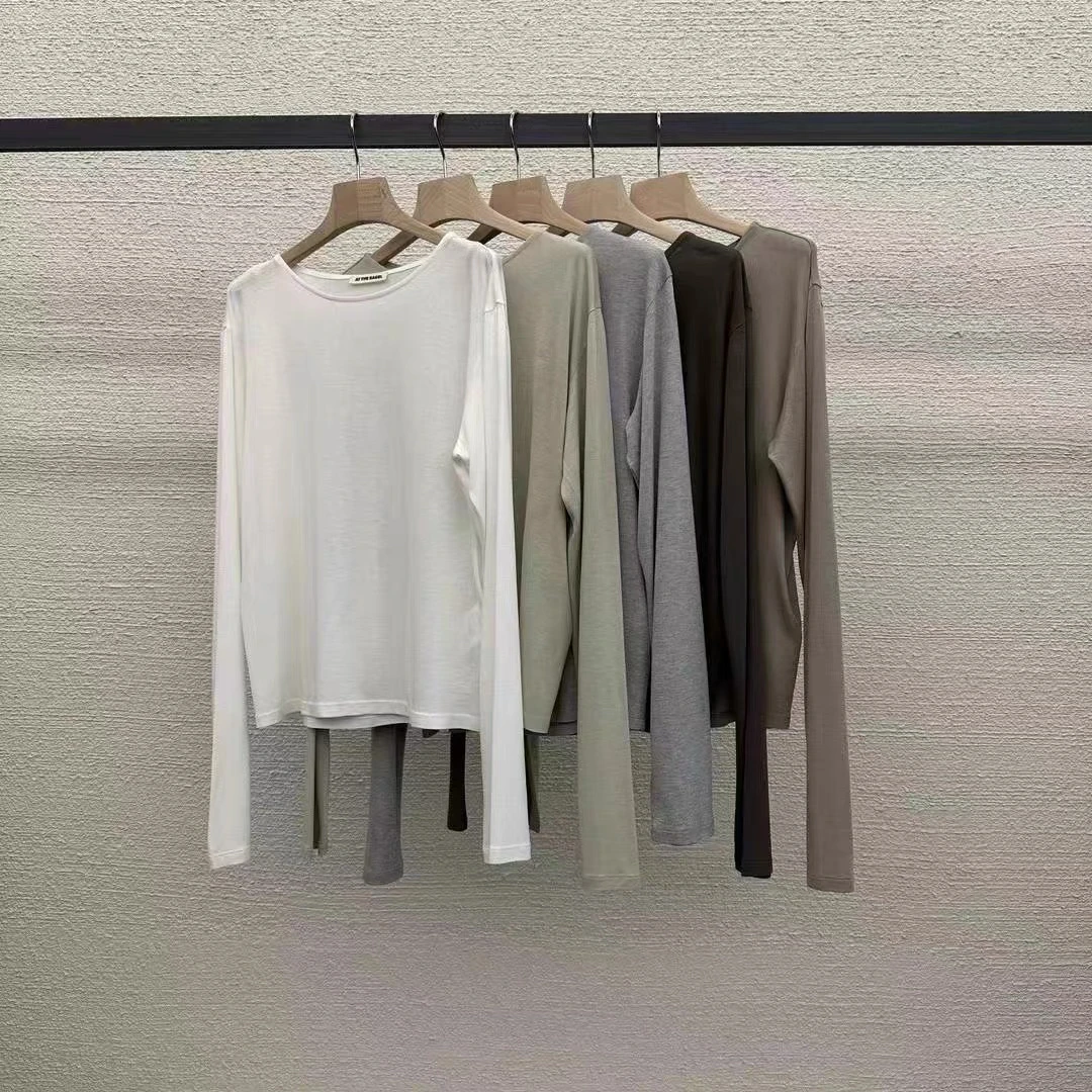 【NO退换】AT韩国东大门真 丝面膜夏日防晒长袖T恤