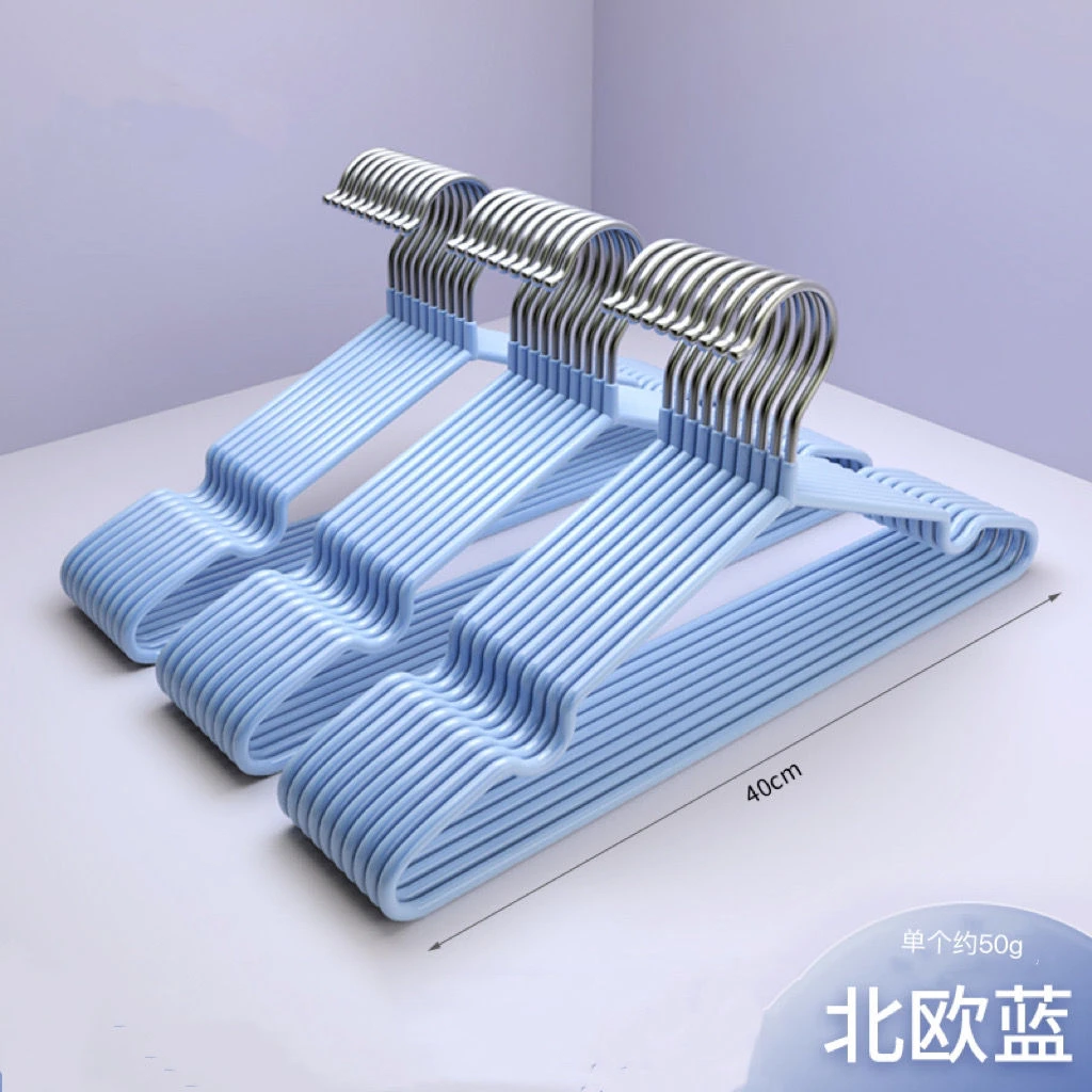 【30支】衣架宿舍学生挂衣架耐用结实无痕防滑衣架加粗加厚5支装