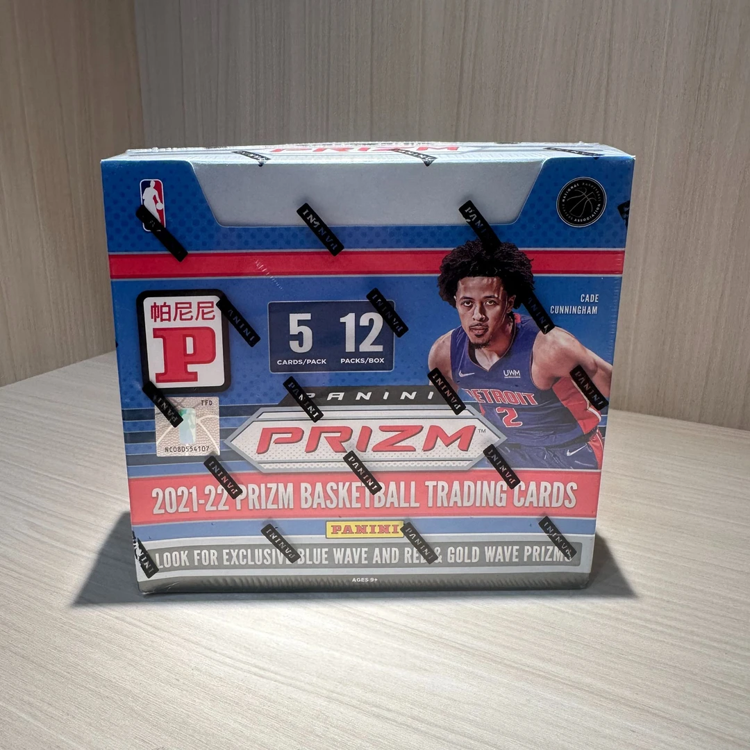 NBA 帕尼尼 21-22prizm亚洲 金波纹 球星卡盲盒 下单默认代拆