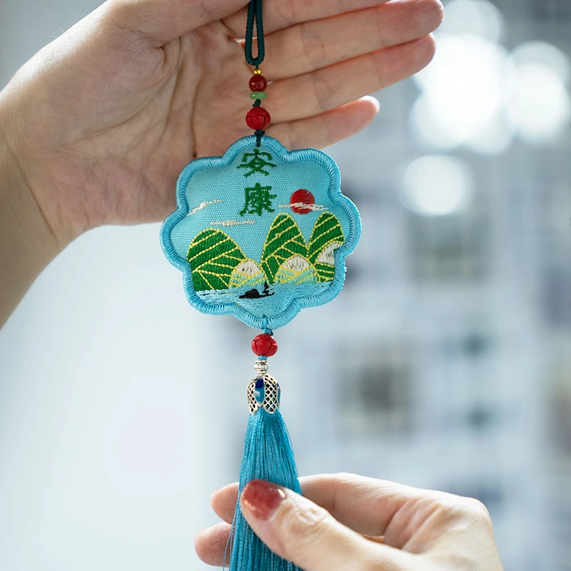 祝福香囊随身车挂汉服配饰送长辈送男友平安符礼盒伴手礼匙扣挂饰