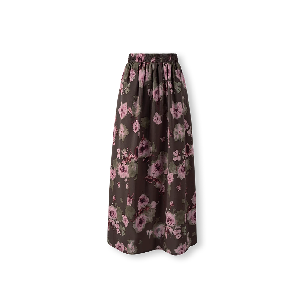 【玫瑰日记】夏日 气质高腰半身裙